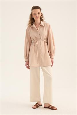 Balon Kollu Gömlek Taş