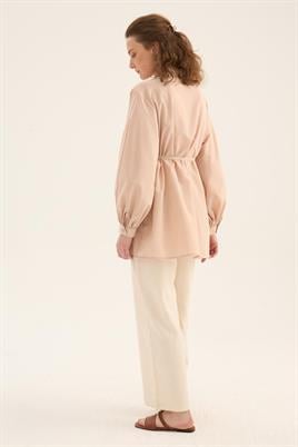 Balon Kollu Gömlek Taş