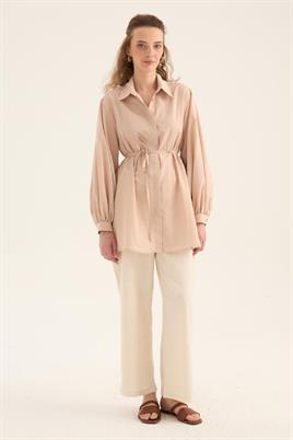 Balon Kollu Gömlek Taş