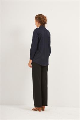 Basic Fit Kalıp Gömlek Lacivert