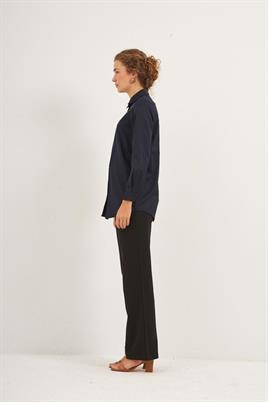 Basic Fit Kalıp Gömlek Lacivert