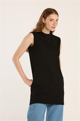 Basic Kolsuz Tshirt Siyah