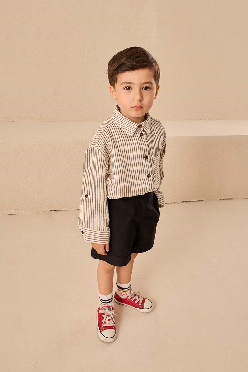 Beli Ayarlanabilir Unisex Çocuk Şort Lacivert