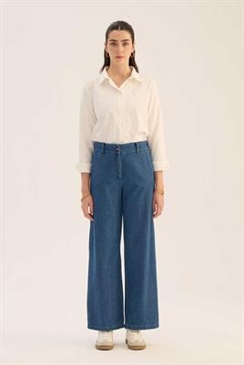 Bol Kesim Jean Açık mavi