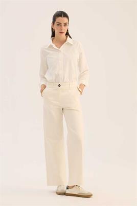 Bol Kesim Jean Beyaz