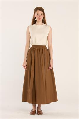 Büzgülü Etek Taba