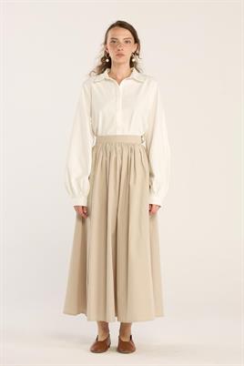 Büzgülü Paraşüt Etek Taş