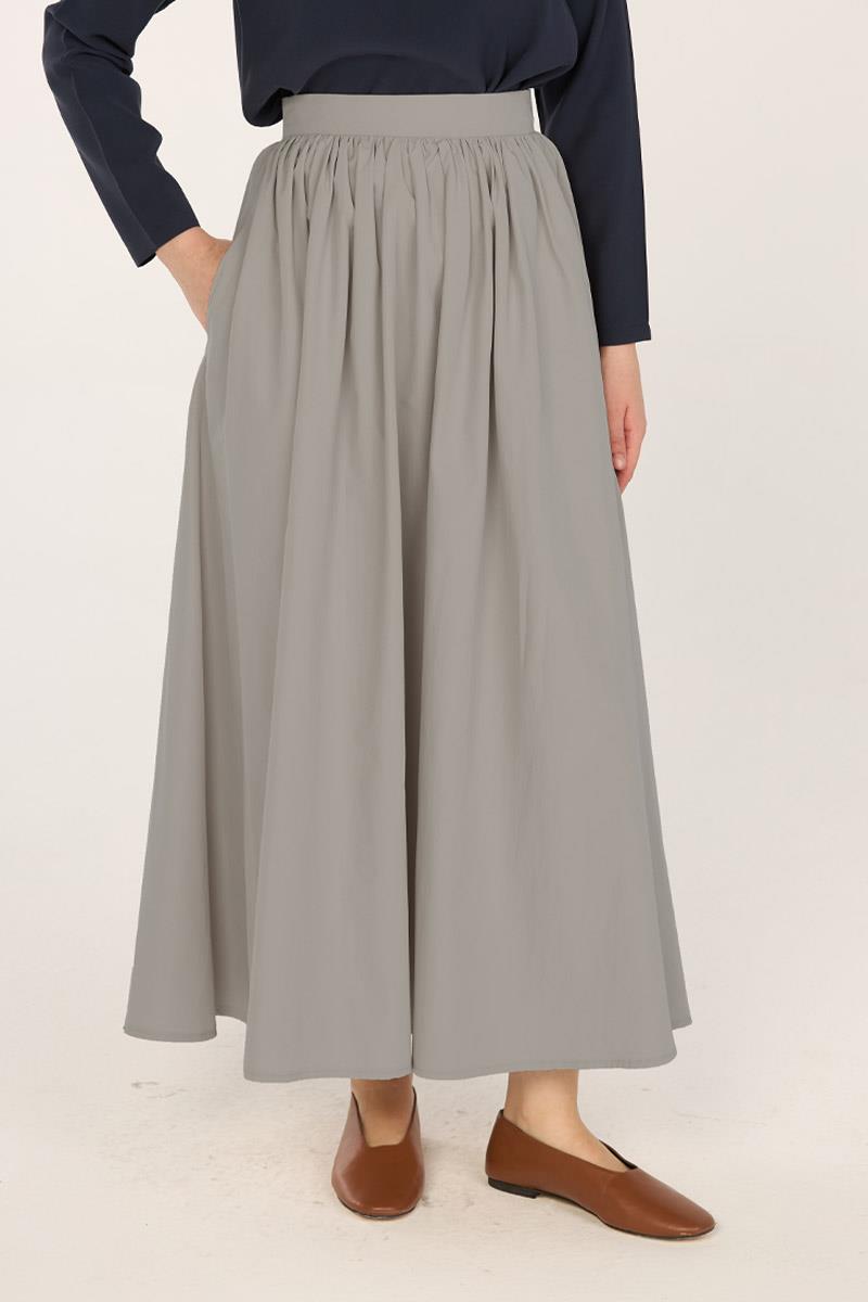 Büzgülü Paraşüt Etek Taş