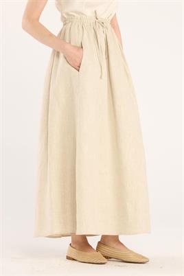 Cepli %100 Keten Etek Naturel