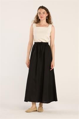 Cepli %100 Keten Etek Siyah