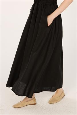 Cepli %100 Keten Etek Siyah