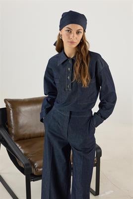 Cepli Kot Gömlek Lacivert