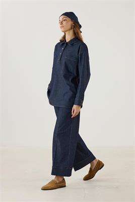 Cepli Kot Gömlek Lacivert