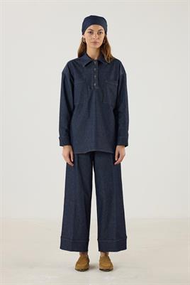 Cepli Kot Gömlek Lacivert