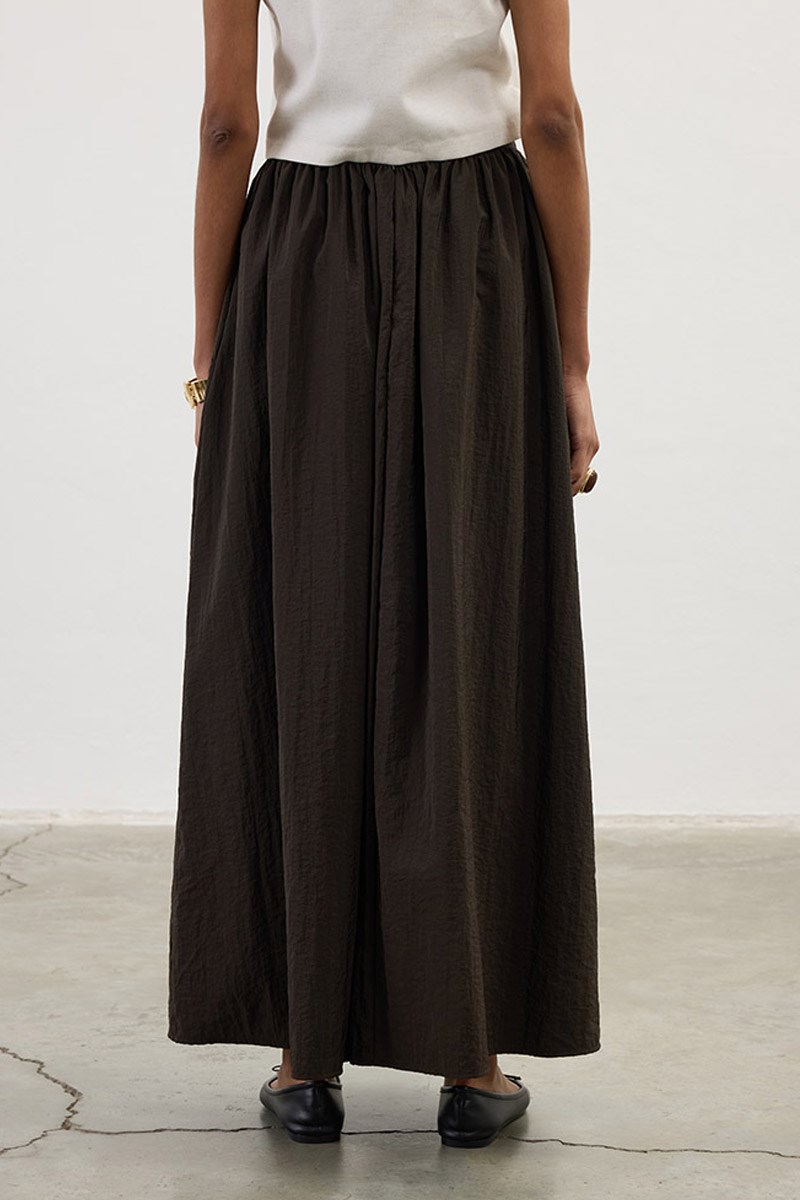 Cepli Paraşüt Etek Koyu kahve