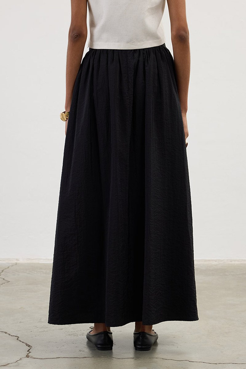 Cepli Paraşüt Etek Siyah