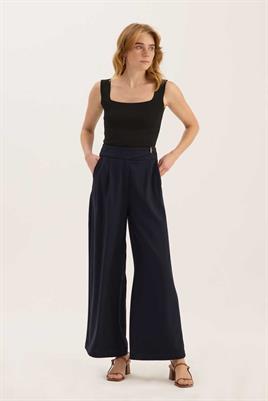 Çift Pile Pantolon Lacivert