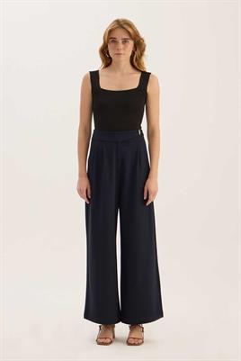 Çift Pile Pantolon Lacivert