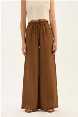 Çıma Dikişli Pantolon Toprak