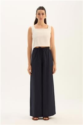 Çıma Dikişli Pantolon Lacivert