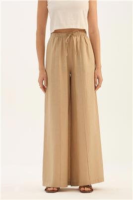 Çıma Dikişli Pantolon Bej