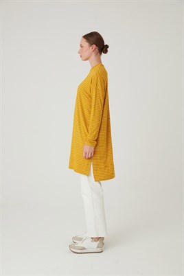 Çizgili Tunik Safran