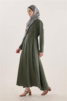 Desenli Etnik Şal Canlı Yeşil