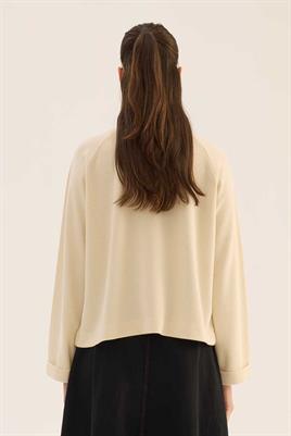 Duble Kol Triko Kazak Ekru