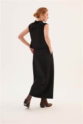 Düz Basic Etek Siyah