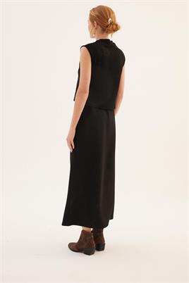 Düz Basic Etek Siyah