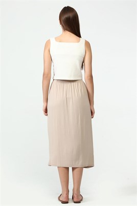 Etek Jüpon Bej