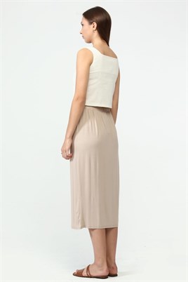 Etek Jüpon Bej
