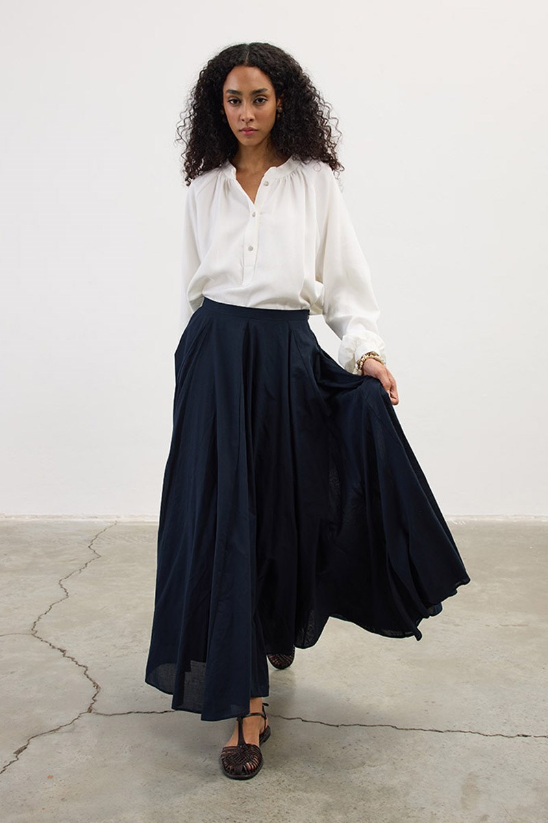 Godeli Vual Etek Lacivert