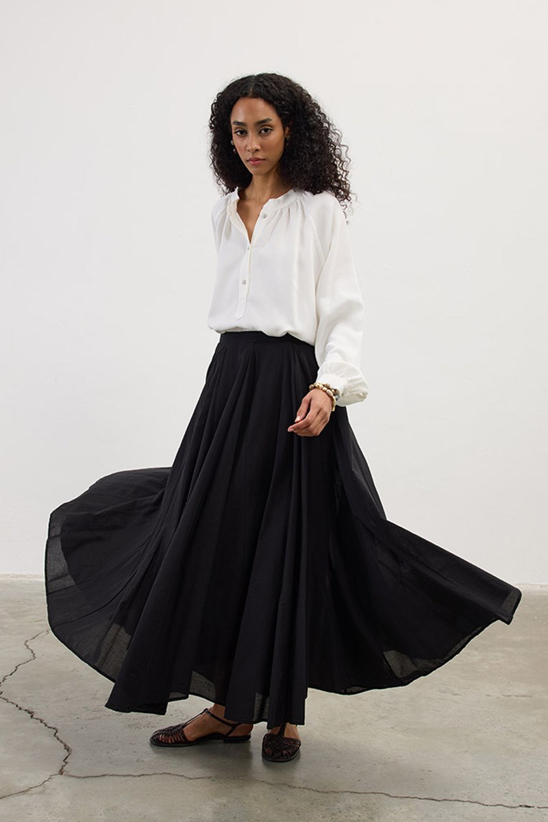 Godeli Vual Etek Siyah