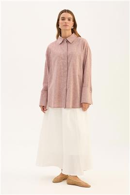 Gümüş Düğmeli Gömlek Bakır