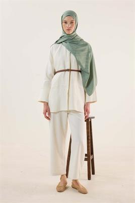 İnce Deri Kemer Taba