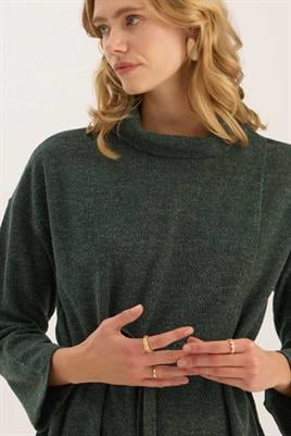 İnce Triko Kazak Haki