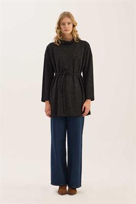 İnce Triko Kazak Siyah