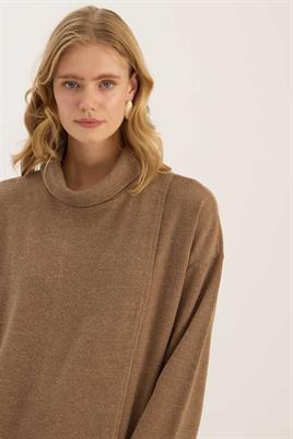 İnce Triko Kazak Vizon