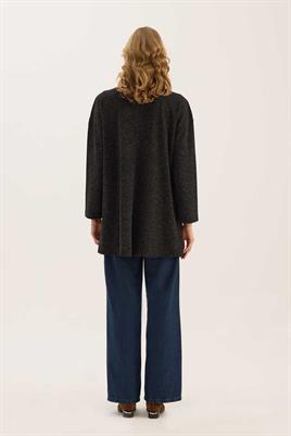 İnce Triko Kazak Siyah