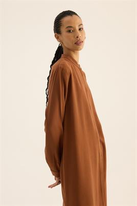 İnce Yazlık Tunik Kiremit