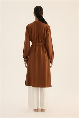 İnce Yazlık Tunik Kiremit