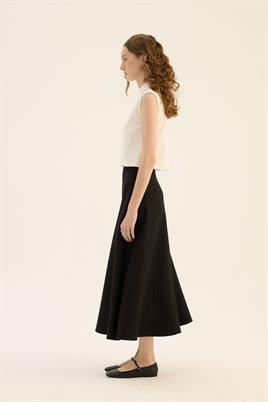 Kabarık Puf Etek Siyah