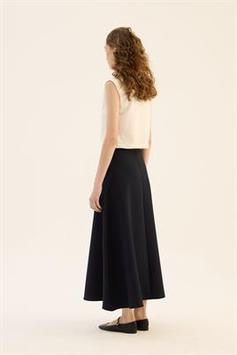 Kabarık Puf Etek Lacivert