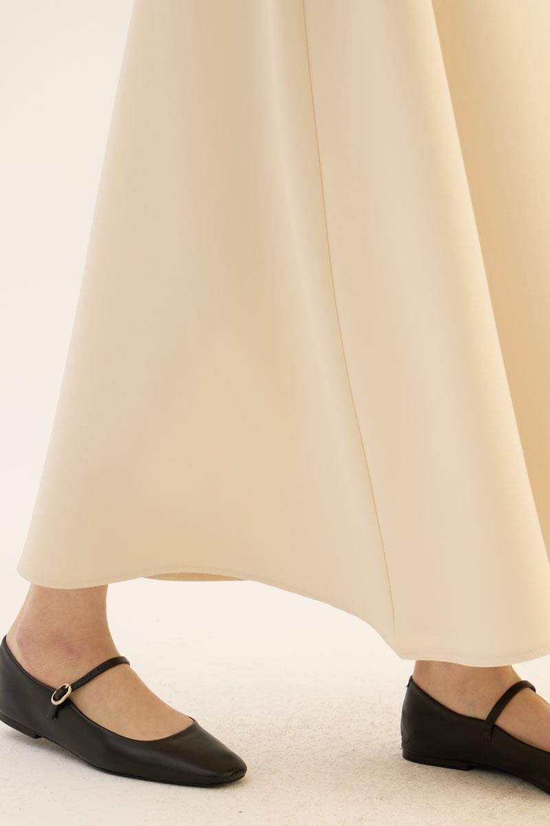 Kabarık Puf Etek Krem