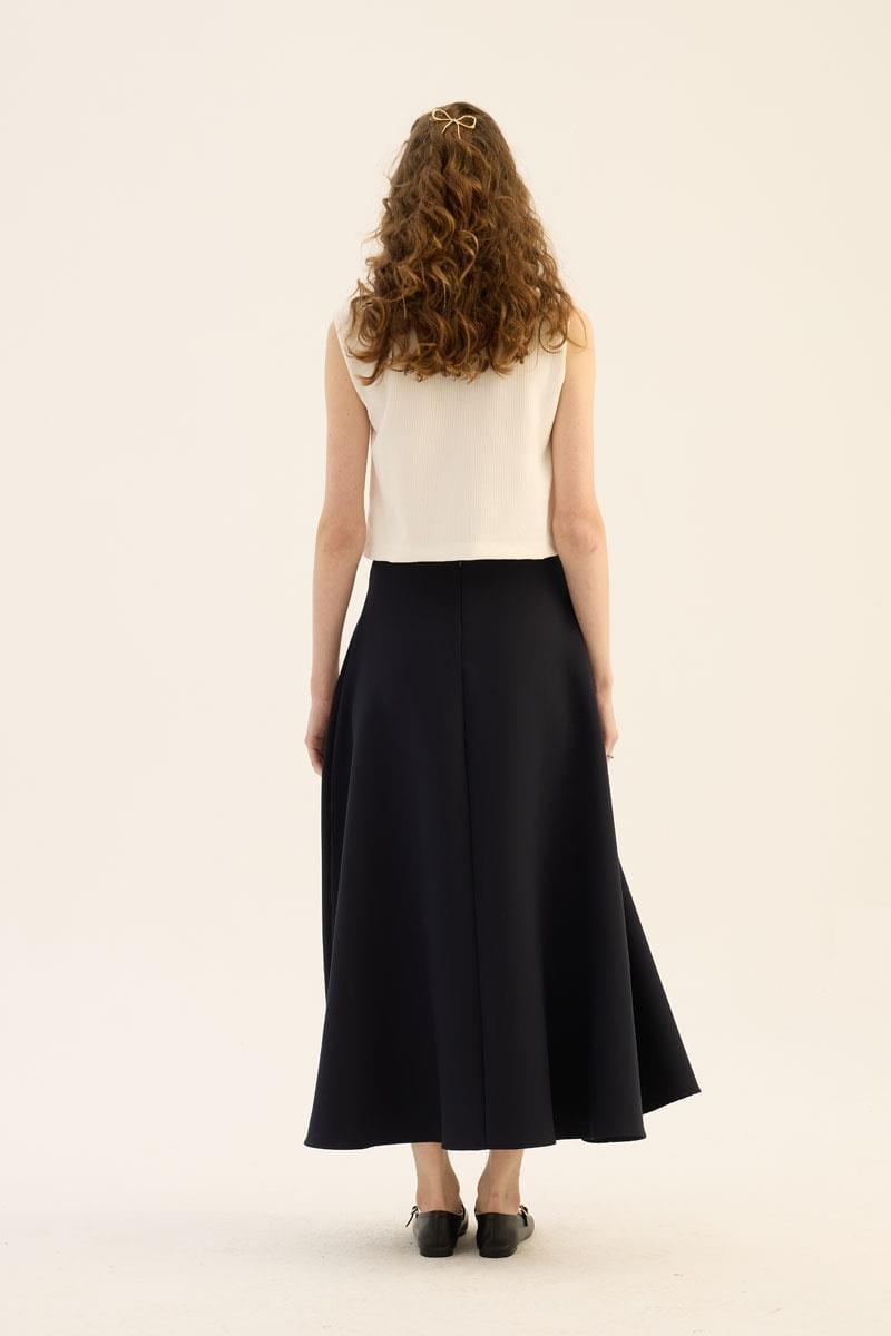 Kabarık Puf Etek Lacivert