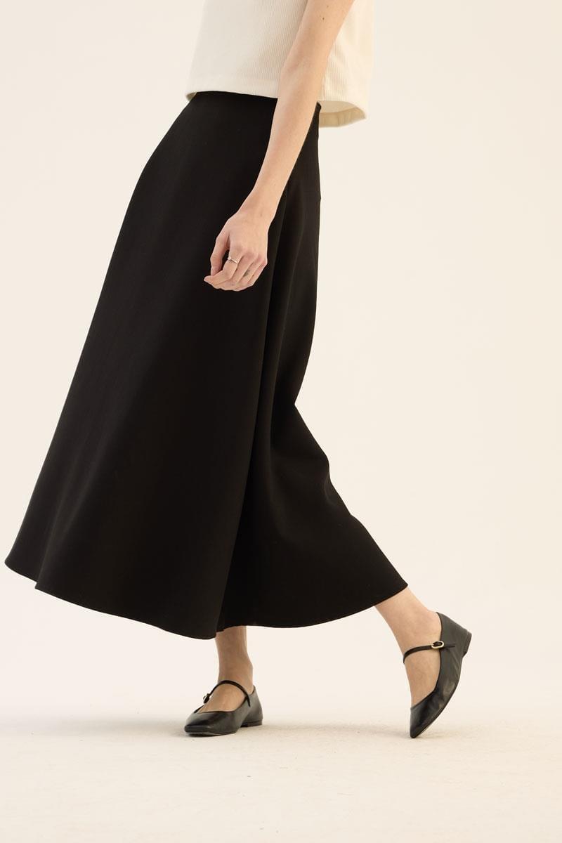 Kabarık Puf Etek Siyah