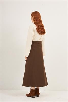 Kemerli Etek Acı kahve