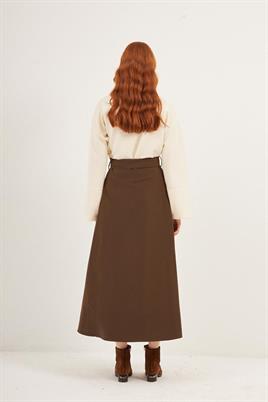 Kemerli Etek Acı kahve