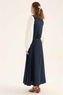 Keten Klasik Yelek Lacivert